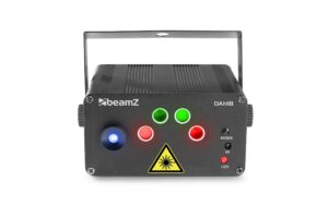 BeamZ Dahib Laser, RG, Gobos, LED RGBW, Fernbedienung