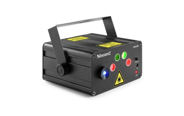 BeamZ Dahib Laser, RG, Gobos, LED RGBW, Fernbedienung