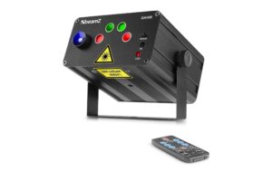 BeamZ Dahib Laser, RG, Gobos, LED RGBW, Fernbedienung