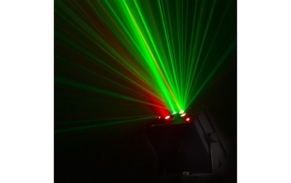 BeamZ Dahib Laser, RG, Gobos, LED RGBW, Fernbedienung