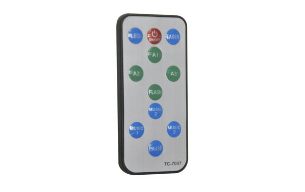 MAX DJ10 Jelly Moon mit rot/grün Laser, USB