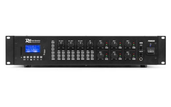 Power Dynamics PRM606 100V 6-Zonen Matrix Verstärker, 6x60W