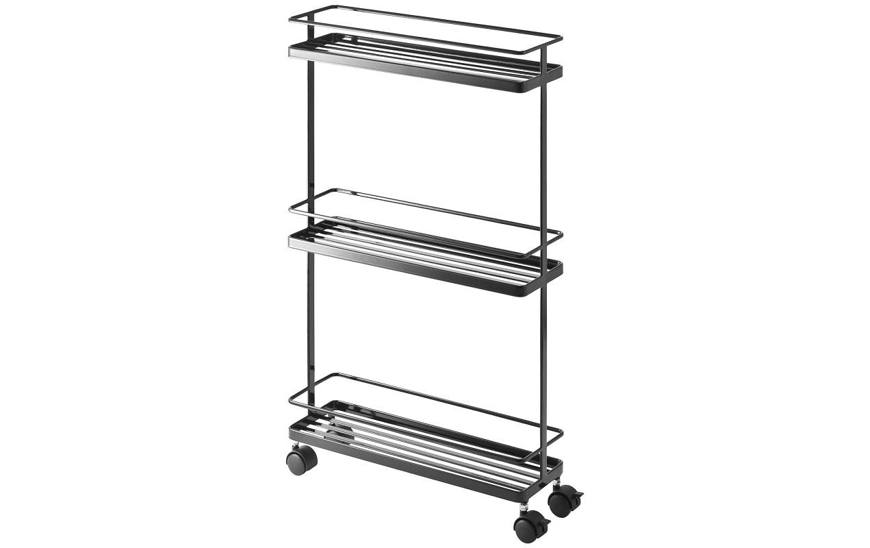 1248261 - Mediatech Yamazaki Servierwagen Tower schwarz 3 Fächer, 38x12x66cm kaufen Schweiz | Mediatech.ch