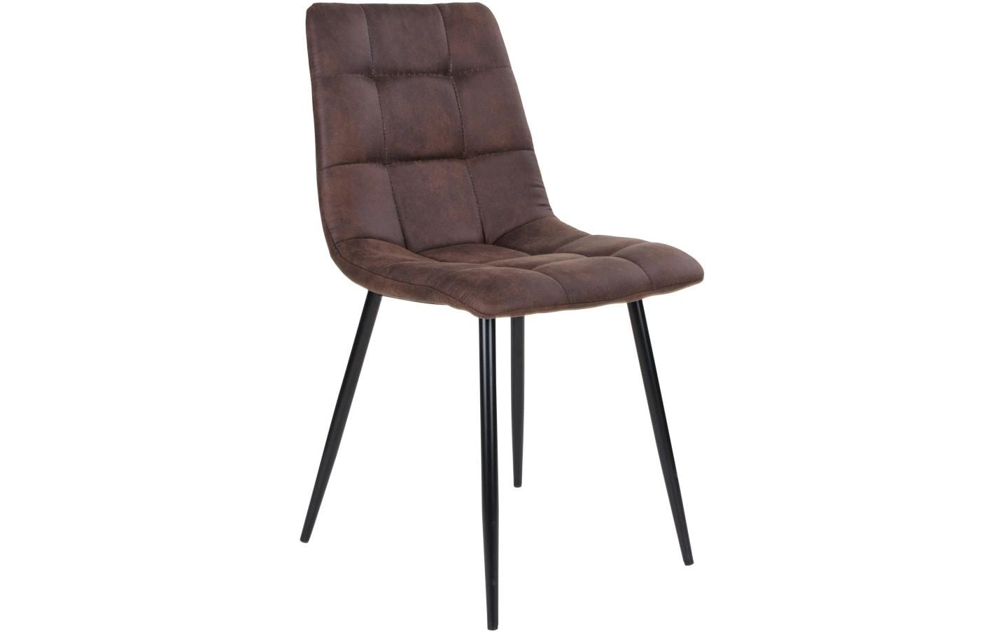 1249572_1 - Mediatech House Nordic Stuhl Middelfart braun 2er Set 2 Stk., Mikrofaser