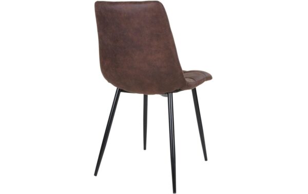 1249572_3 - Mediatech House Nordic Stuhl Middelfart braun 2er Set 2 Stk., Mikrofaser