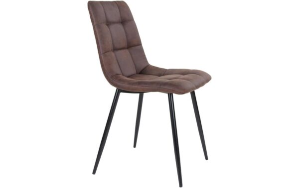 1249572_4 - Mediatech House Nordic Stuhl Middelfart braun 2er Set 2 Stk., Mikrofaser