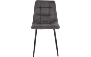 1249573_2 - Mediatech House Nordic Stuhl Middelfart grau 2er Set 2 Stk., Mikrofaser