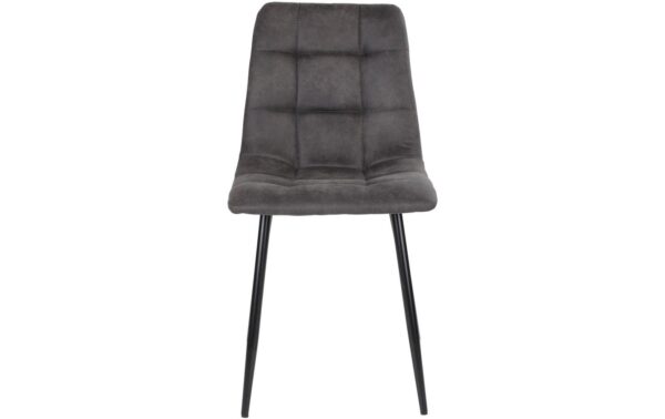 1249573_2 - Mediatech House Nordic Stuhl Middelfart grau 2er Set 2 Stk., Mikrofaser