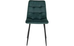 1249575_2 - Mediatech House Nordic Stuhl Middelfart grün 2er Set 2 Stk., Polyester, Samtoptik