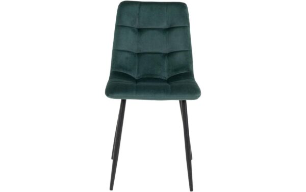 1249575_2 - Mediatech House Nordic Stuhl Middelfart grün 2er Set 2 Stk., Polyester, Samtoptik