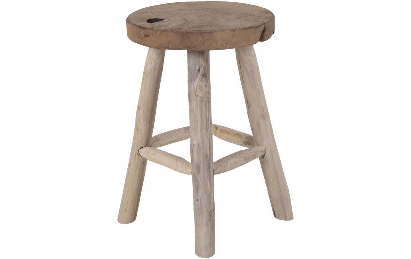 1249603 - Mediatech House Nordic Hocker Badia 1 Stk., aus Teak Holz kaufen Schweiz | Mediatech.ch