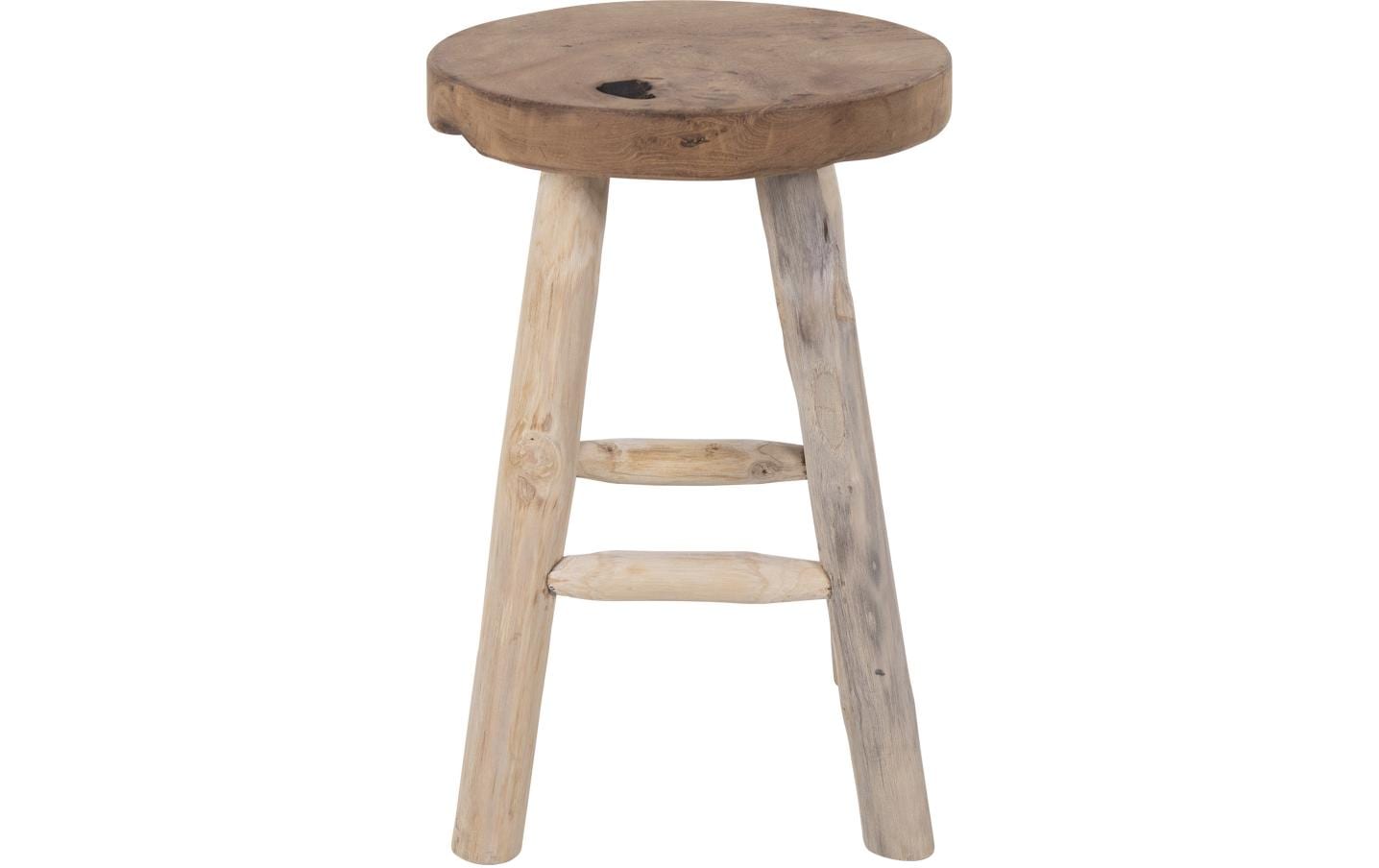 1249603_1 - Mediatech House Nordic Hocker Badia 1 Stk., aus Teak Holz
