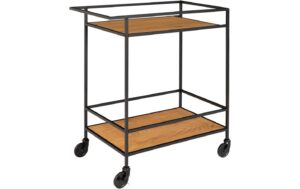 House Nordic Bartrolley Vita 68x40x79cm, Edelstahl, Holzoptik kaufen Schweiz | Mediatech.ch