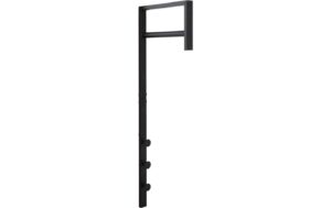 1249674 - Mediatech House Nordic Garderobe Trento Schwarz, Metall kaufen Schweiz | Mediatech.ch