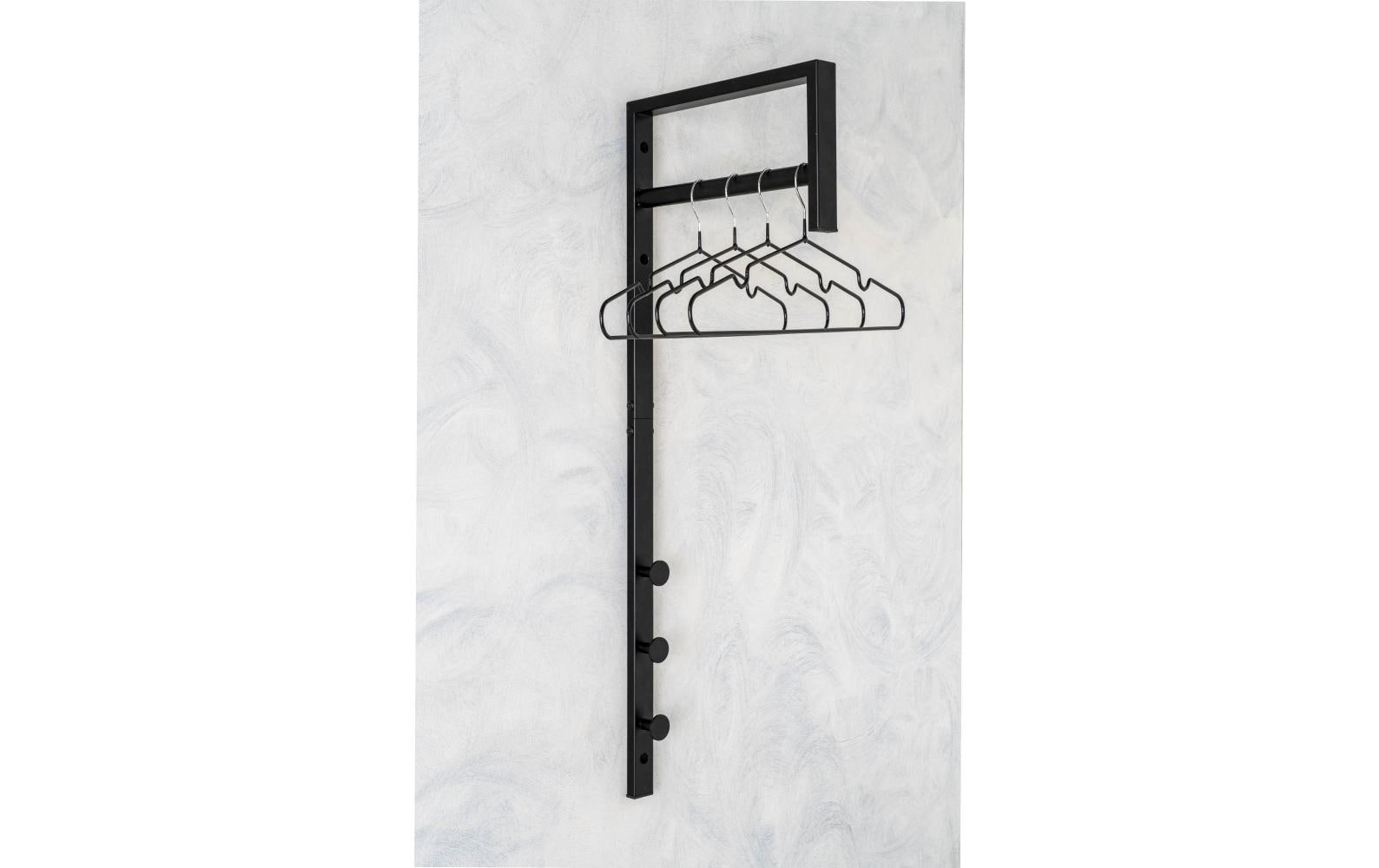 1249674_1 - Mediatech House Nordic Garderobe Trento Schwarz, Metall