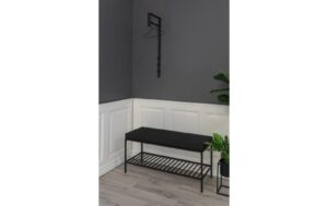 1249674_3 - Mediatech House Nordic Garderobe Trento Schwarz, Metall
