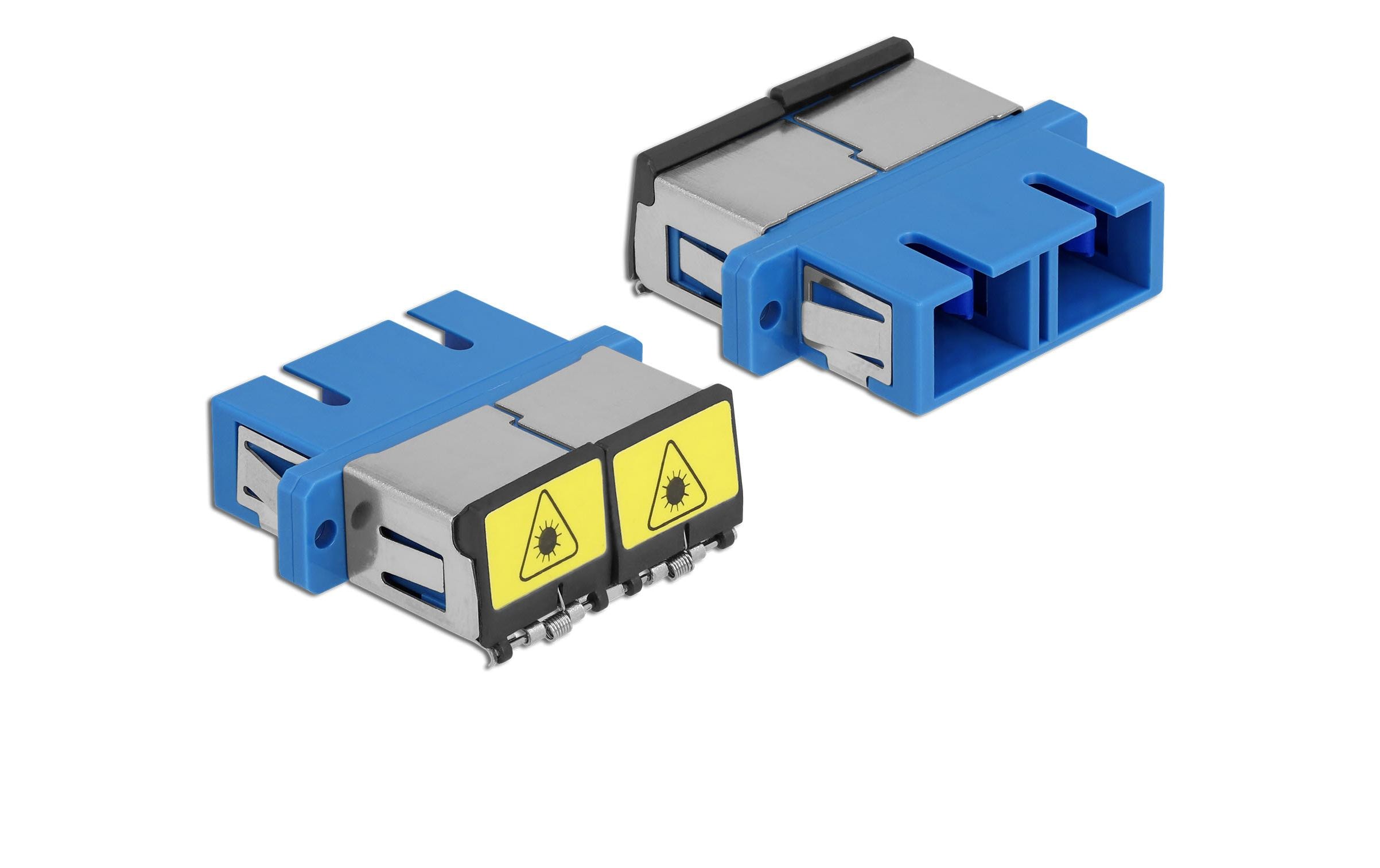 1251455 - Mediatech Delock LWL Kupplung SC-SC, Duplex Singlemode, plastik, blau kaufen Schweiz | Mediatech.ch