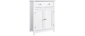 1251490_1 - Mediatech Vasagle Schrank, Weiss, MDF 60 x 80 x 30 cm (BxHxT),verstellbarenBoden