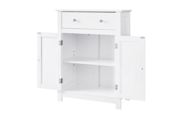 1251490_2 - Mediatech Vasagle Schrank, Weiss, MDF 60 x 80 x 30 cm (BxHxT),verstellbarenBoden