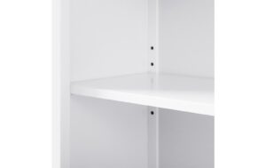1251490_4 - Mediatech Vasagle Schrank, Weiss, MDF 60 x 80 x 30 cm (BxHxT),verstellbarenBoden