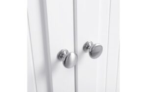 1251490_5 - Mediatech Vasagle Schrank, Weiss, MDF 60 x 80 x 30 cm (BxHxT),verstellbarenBoden