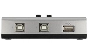 Delock 2Port USB2.0 Switchbox manueller USB2.0 Umschalter