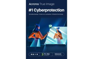 True Image Advanced ESD, Subscription, 1yr, 3 PC, 500GB