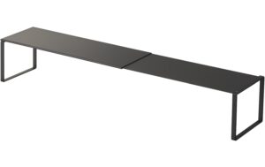 Yamazaki Schuhgestell Frame schwarz L 34-60 x B 12 x H 10 cm