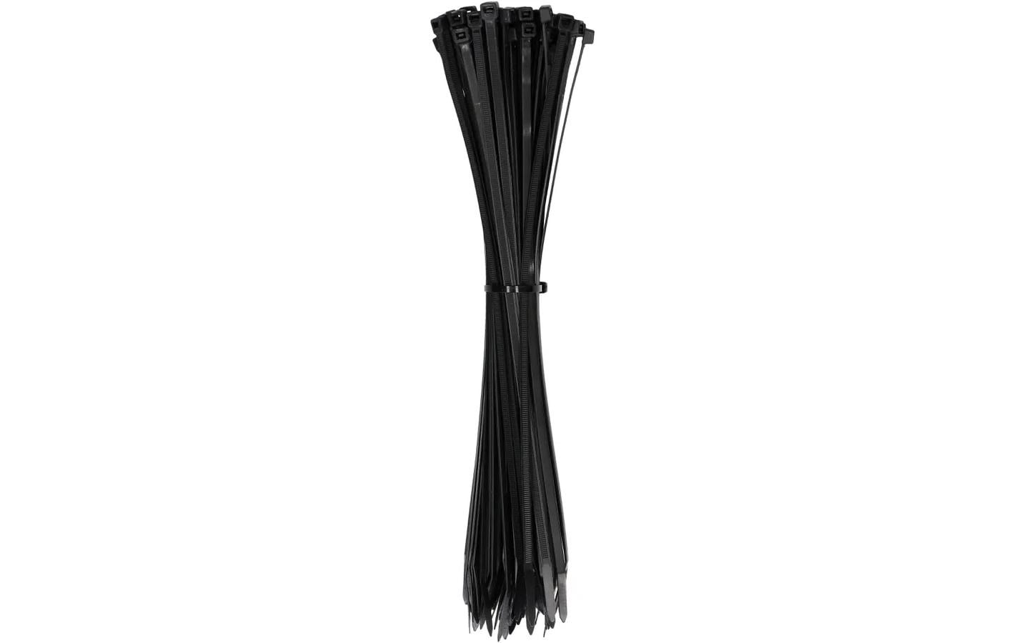 1252310 - Mediatech Max Hauri Kabelbinder 370 x 4.8 schwarz, 100 Stück kaufen Schweiz | Mediatech.ch