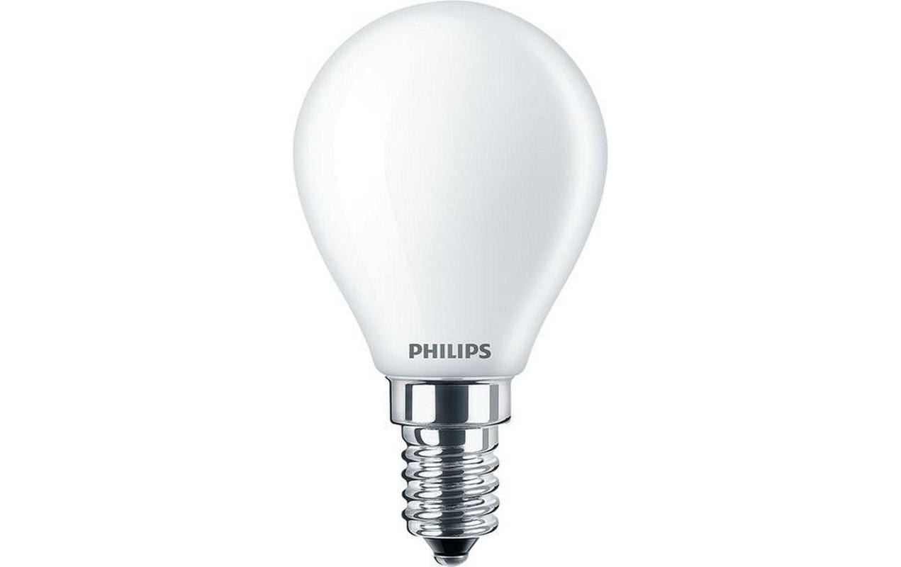 Philips CorePro lustre 6, 5-60W P45 E14 matt Glas IP44
