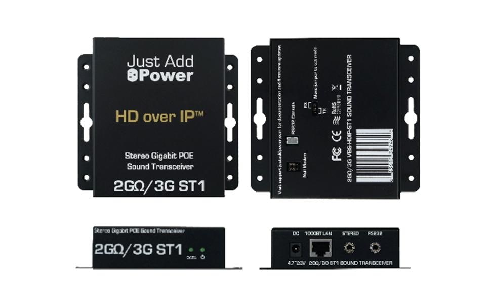 1254200 - Mediatech Just Add Power JP-ST1 IP Transmitter/Receiver, Audio kaufen Schweiz | Mediatech.ch