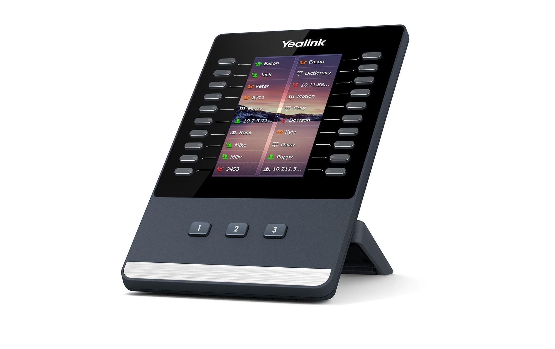 1254270 - Mediatech Yealink EXP43 LCD Tastatur-Erweiterung mit Farbdisplay kaufen Schweiz | Mediatech.ch