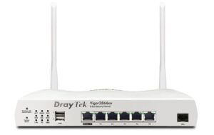 1254477_1 - Mediatech DrayTek Vigor 2866ax: Gfast Modem-Firewall 5xGE, 32xVPN, USB, CF, WiFi-6