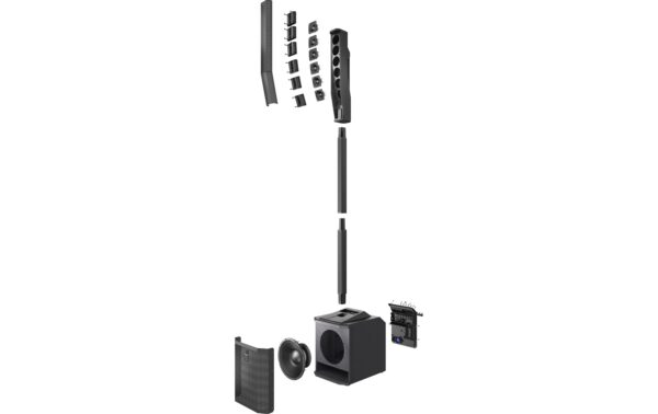 Electro Voice EVOLVE 30M Schwarz Portables Säulensystem