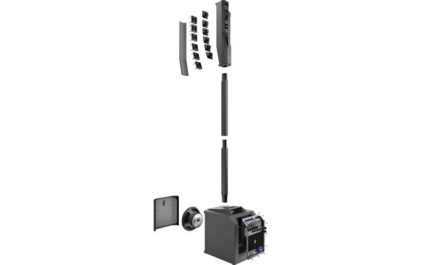 Electro Voice EVOLVE 30M Schwarz Portables Säulensystem