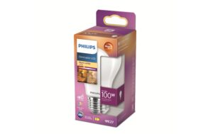 Philips LED Lampe 12W (100W) E27, A67, 1521lm, 2200-2700K, matt
