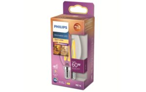 1257397_1 - Mediatech Philips LED Lampe 5.9W (60W) E14, B35,2200-2700K