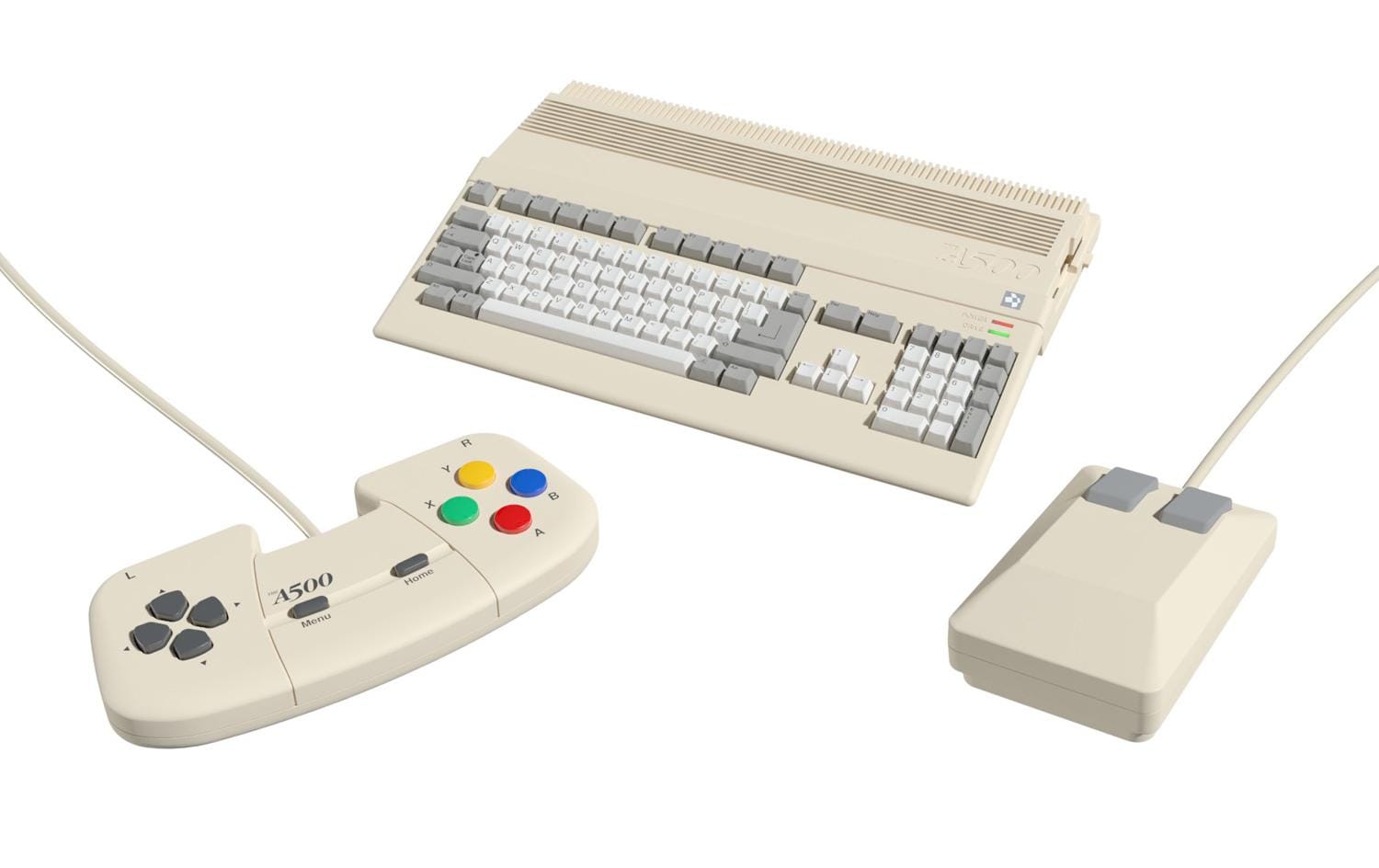 1257582_1 - Mediatech The A500 Mini inkl. 25 Games, 1 Gamepad, Maus, HDMI