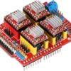 1257983 - Mediatech jOY-it CNC Controllerboard mit A4988 Motortreibern für Arduino UNO