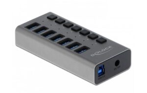 Delock externer USB 3.0 Hub 7-Ports mit 7 Schalter kaufen Schweiz | Mediatech.ch