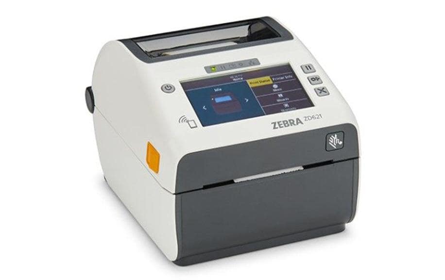 1262078 - Mediatech Zebra Etikettendrucker ZD621 203dpi TD Healthcare, USB, BT, LAN, Cartridge