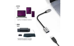 1262708_2 - Mediatech Marmitek Connect USB-C > USB-A USB-C auf USB-A Converter