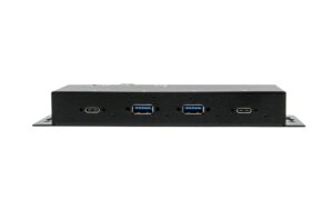 EXSYS EX-1234HMVS, 4x USB 3.1 HUB Gen2 2x C- und A-Anschluss, Din Rail Kit