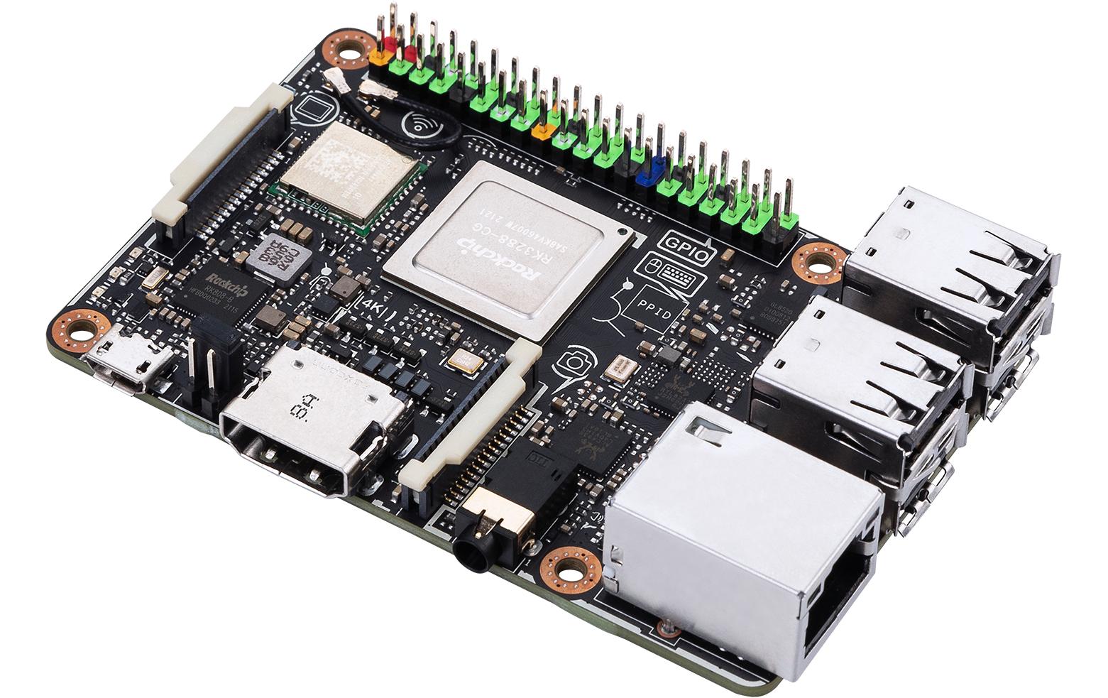 1267005 - Mediatech ASUS Tinker Board R2.0 Entwicklermainboard Quadcore RK3288 1800MHz, 2GB, ohne Gehäuse kaufen Schweiz | Mediatech.ch