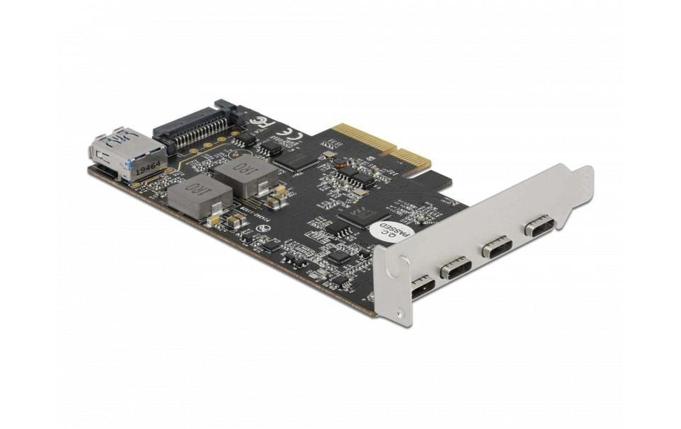 1267146_1 - Mediatech Delock 90059 PCI Express x4 Karte zu 4 x USB Type-C + 1 x USB Typ-A