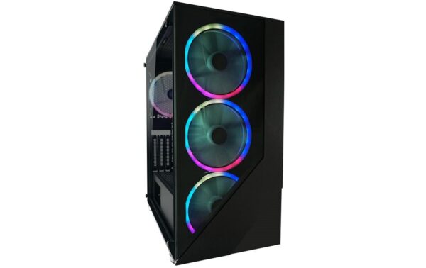 1268549_2 - Mediatech Lc-Power Midi Tower LC-803B-ON 3x 2.5. 1x 3.5 intern