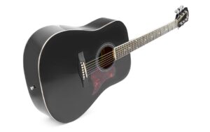 MAX SoloJam Kit Westerngitarrenset, schwarz