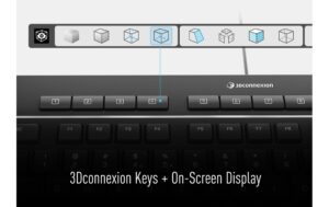3Dconnexion Keyboard Pro with Numpad 