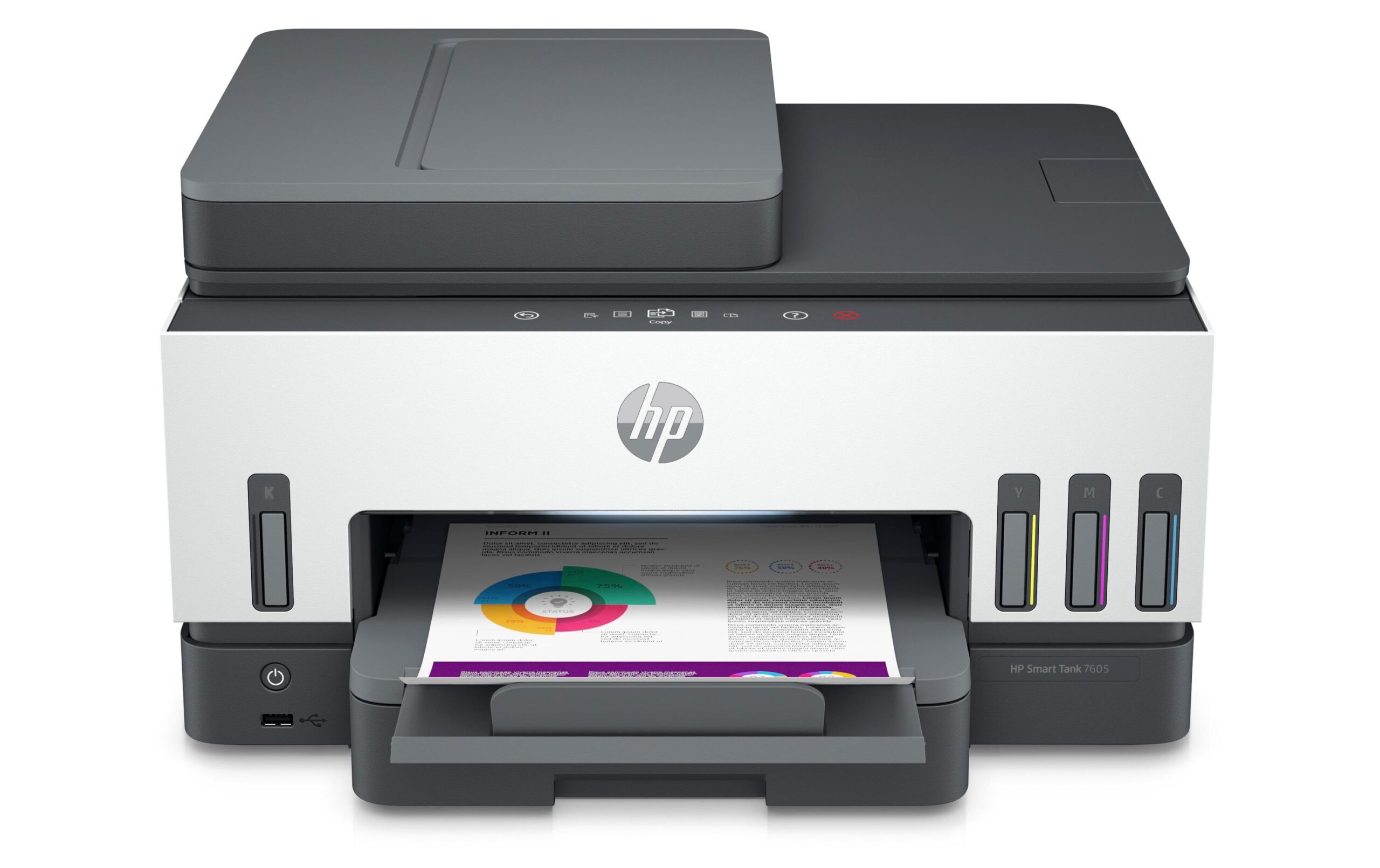 1279188 - Mediatech HP Inc. HP Smart Tank Plus 7605 All-in-One A4, USB, WLAN, Fax, Bluetooth, AirPrint kaufen | Mediatech.ch
