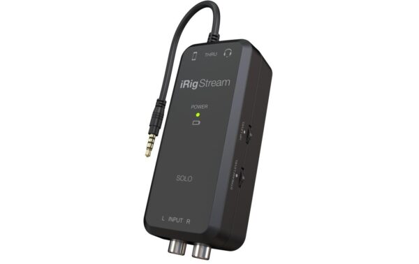 1281688_3 - Mediatech IK Multimedia iRig Stream Solo All-analog Streaming Interface